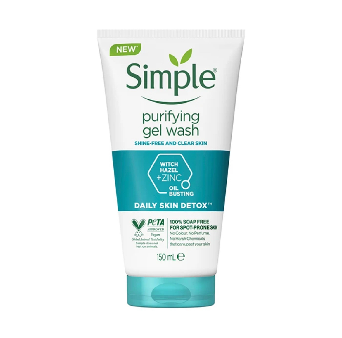 ژل شستشوی صورت سیمپل مدل purifying پیوریفایینگ